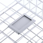 (Hitam) Rak Majalah, Keranjang Surat dan Koran, Rak Penyimpanan Dinding